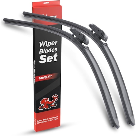 Dsv Standard DSV Multi-Flat Wiper Blades Set 26in and 17in DSV - 505.26.17